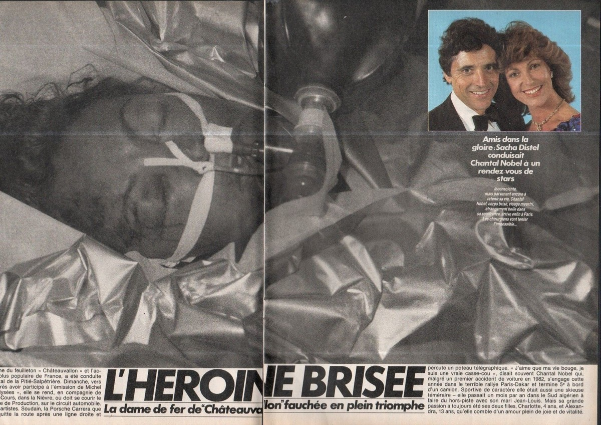 Accident de Chantal Nobel et Sacha Distel : ce jour où Francine Distel a donné sa vérité face à Thierry Ardisson