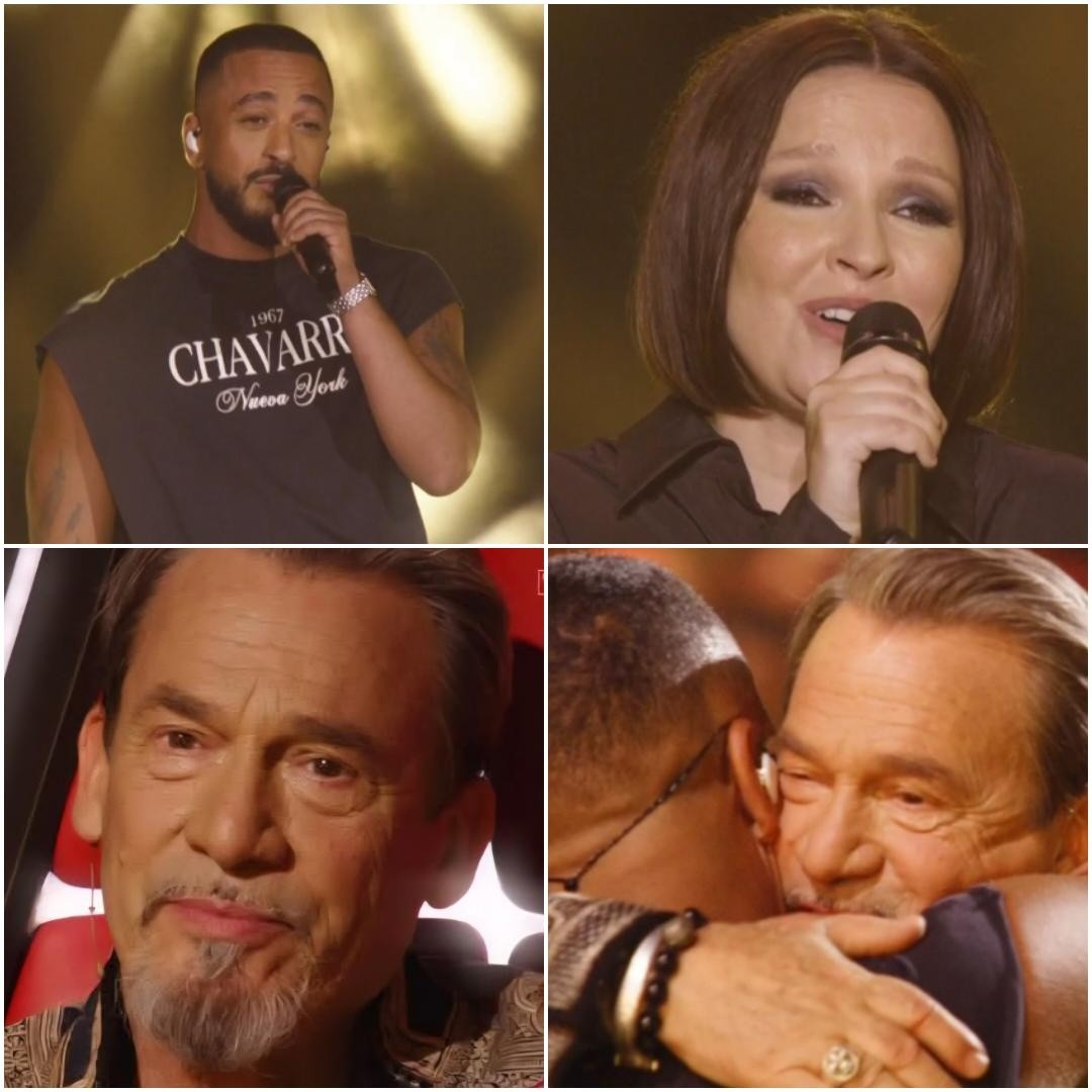 The Voice : Slimane, Anne Sila et Il Cello émeuvent Florent Pagny aux larmes en lui réservant une magnifique surprise pour son départ de l’émission